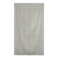 Gray Cream Tile Tablecloth