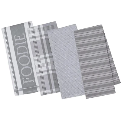 DII® Assorted Granite Gourmet Kitchen Dishtowel Set