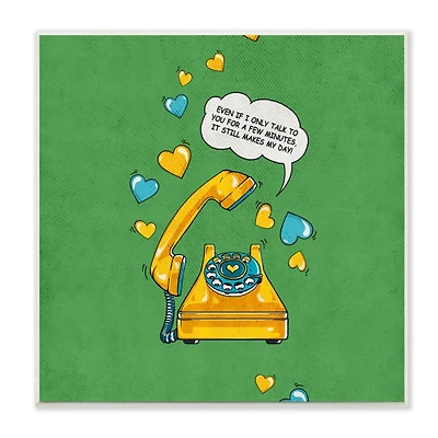 Stupell Industries Make My Day Wooden Wall Plaque