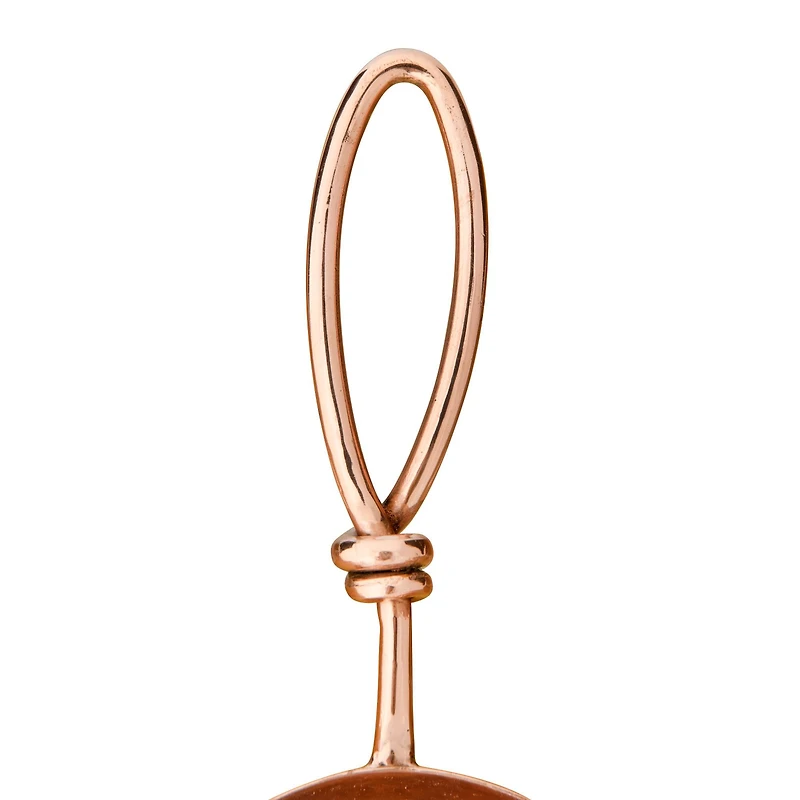 Hello Honey® Hammered Stainless Steel Scoops with Leather Tie Set