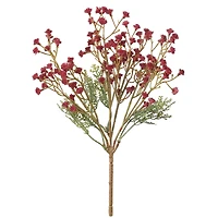 10.5" Burgundy Baby's Breath Bush by Ashland®
