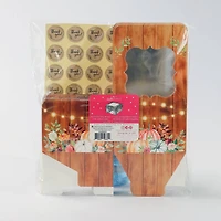 Kate Aspen Fall Cookie Boxes with Window & Seal Stickers, 30ct.