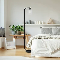 Simple Designs 63" Antique-Style Iron Lantern Floor Lamp