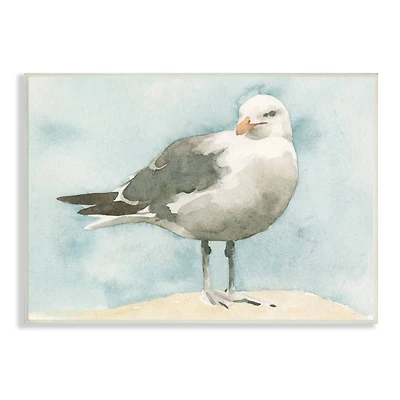 Stupell Industries Soft Focus Seagull on Waterfront Wall Plaque