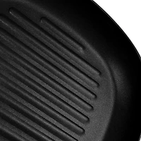 Oster Ashford Black Nonstick Aluminum 10" Grill Pan