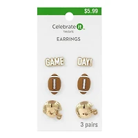 Football Helmet Earring Set by Celebrate It™