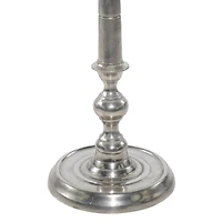 35" Silver Metal Champagne Bottle Holder Bucket