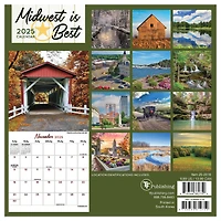 TF Publishing 2025 Midwest Is Best Mini Calendar