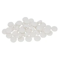 Fablastic™ White Silicone Cord Locks, 10mm