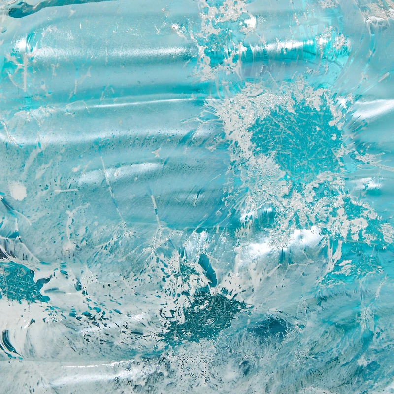 The Novogratz Blue Contemporary Glass Vase Set