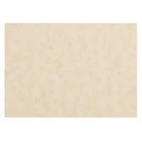 JAM Paper Natural 3.5" x 4.87" Blank Flat Parchment Note Cards, 50ct.