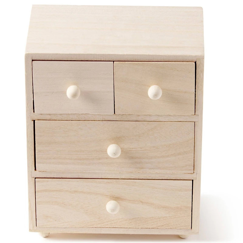 Wooden 4 Drawer Box by Make Market®