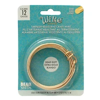 The Beadsmith® Wire Elements™ Gauge Gold Tarnish Resistant Soft Temper Wire