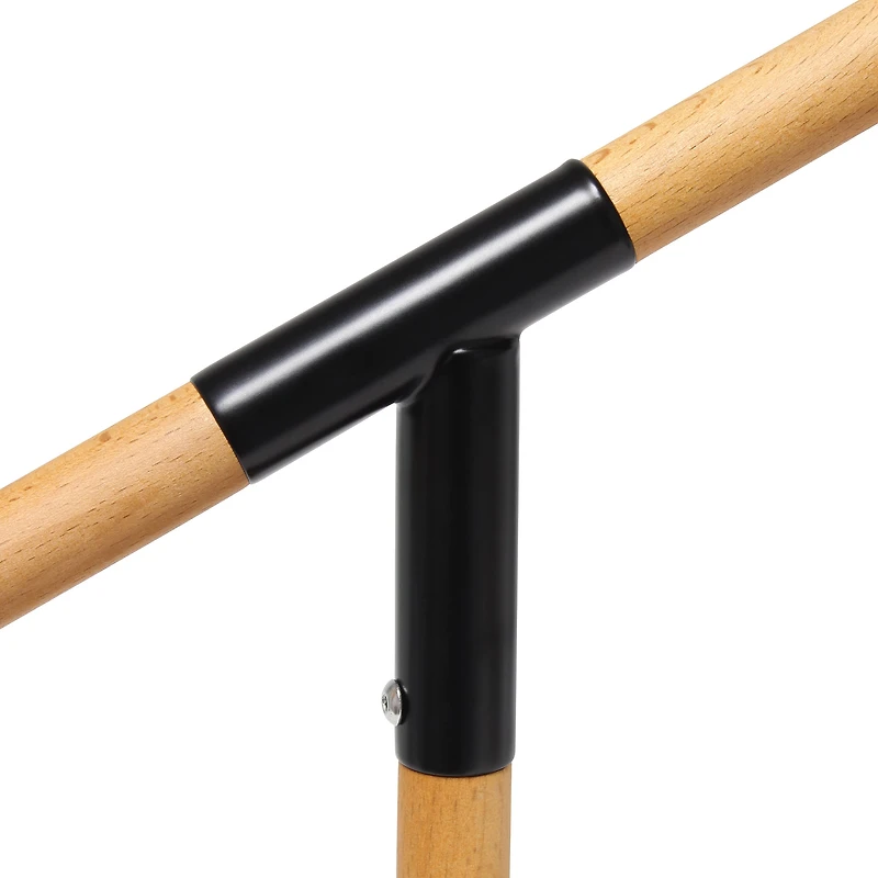 Simple Designs 16.7" Wooden Pivot Desk Lamp