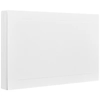 JAM Paper 5" x 7" White Panel Blank Flat Note Cards