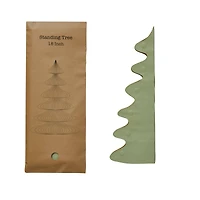 Hello Honey® 18" Mint Green Paper Folding Honeycomb Tree with Gold Glitter