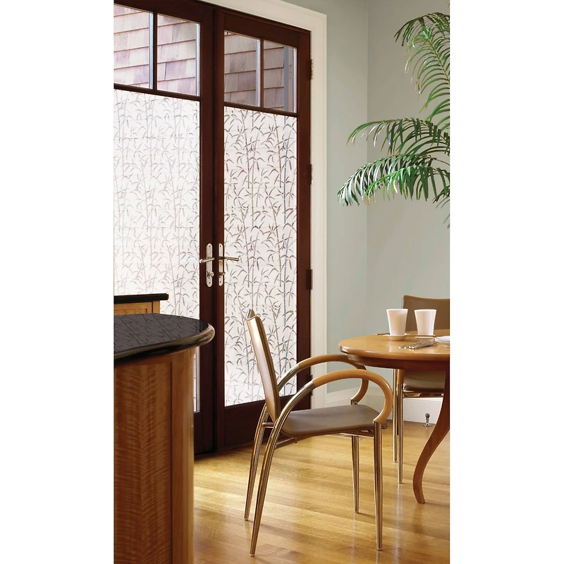 InHome Bamboo Door Privacy Film