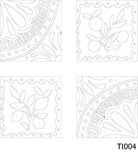 Citrus Tiles Paint-by-Number Gallery Mini Kit by Artist's Loft®