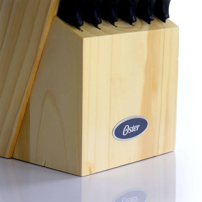 Gibson Home® Westminster 23-Piece Black Carbon Stainless Steel Cutlery Set with Kitchen Tools