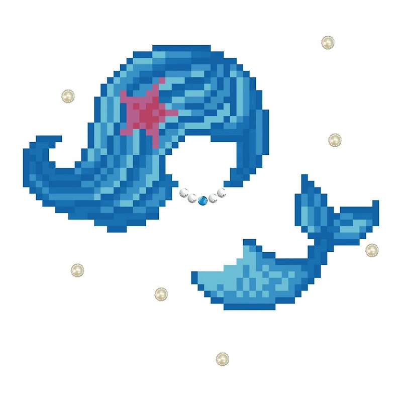 Diamond Dotz® Beginner Pearl Swimmer Decorative Mini Pillow Kit