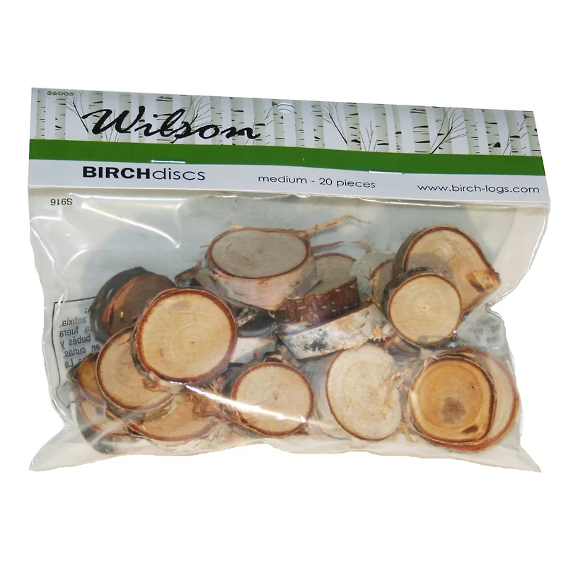 Wilson® Enterprises 4 Pack Medium Birch Value Bag