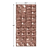 Beistle RoseGold Foil Balloon Backdrops