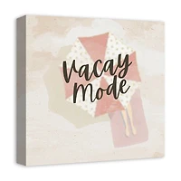 Vacay Mode Canvas Wall Art