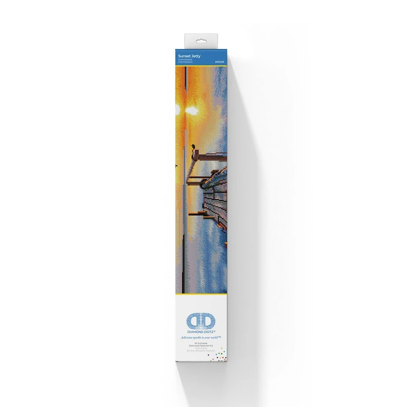Diamond Dotz® Sunset Jetty Diamond Painting Artwork Kit