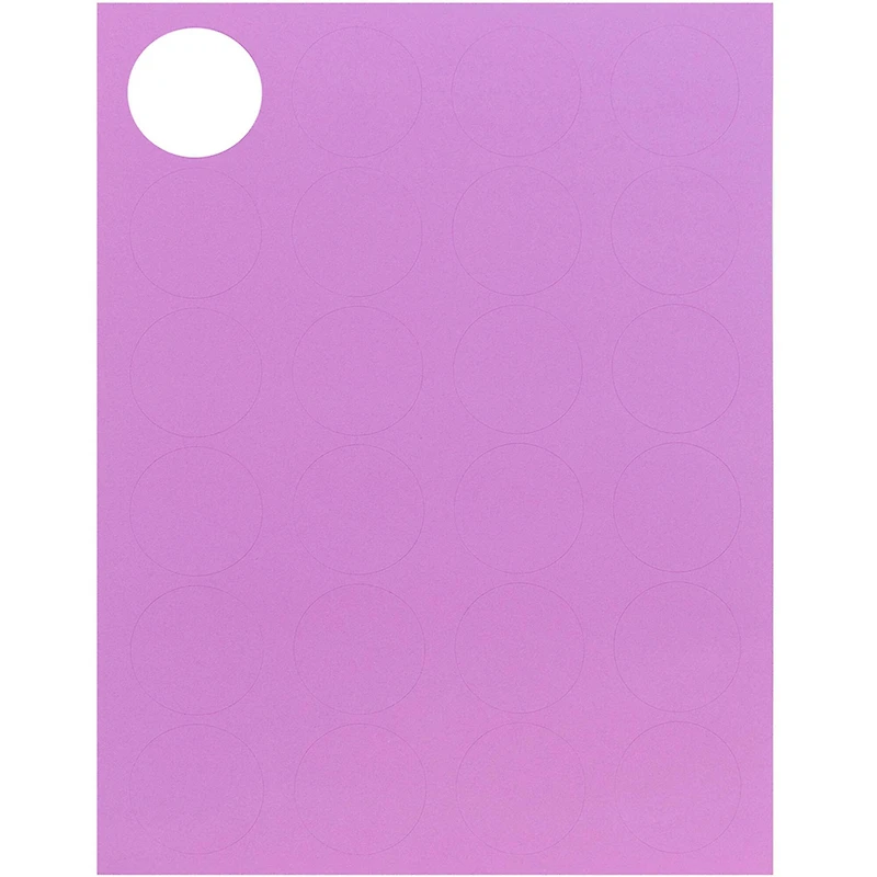 JAM Paper Violet Mailing Address Label Combo Set