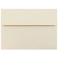 JAM Paper Genesis Husk A8 Recycled Invitation Envelopes, 50ct.