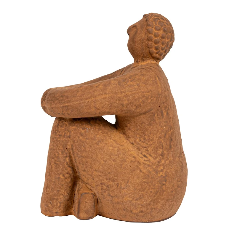 Hello Honey® Terra Cotta Decorative Woman Stoneware Sculpture