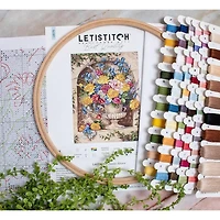 LetiStitch Neo Classic Alcove Counted Cross Stitch Kit
