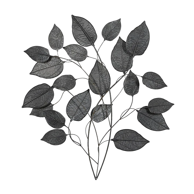 33" Brown Iron Traditional Wall Décor