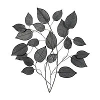 33" Brown Iron Traditional Wall Décor