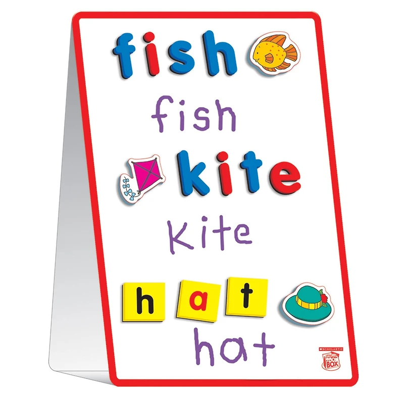 Scholastic® Little Red Tool Box Magnetic Tabletop Learning Easels, 2ct.