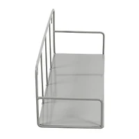 Honey Can Do Small Metal Floating Wall Shelf