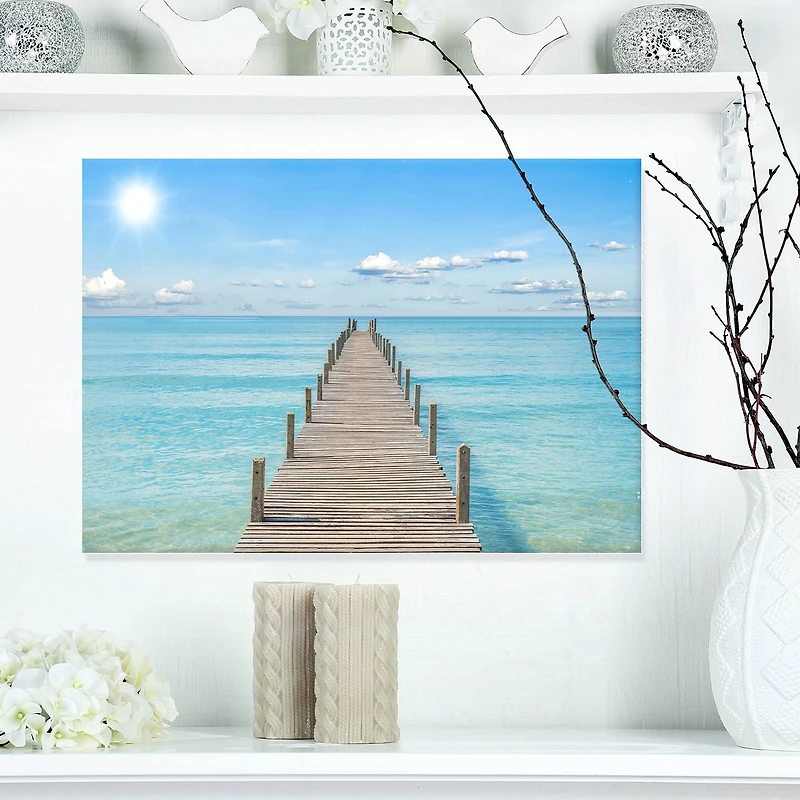 Designart - Pier Infinite to the Sea