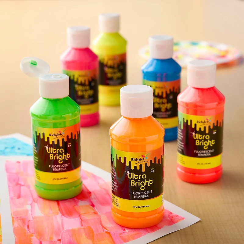 Rich Art Liquid Fresco Tropical Tempera Paint Set