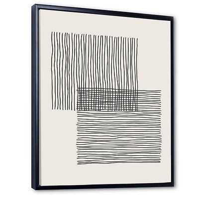 Designart - Minimal Geometric Lines And Squares II