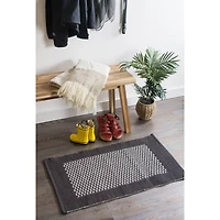 DII® Mineral Bordered with Small Diamonds Rug, 2ft. x 3ft.