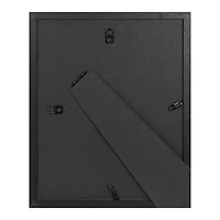 Expressions™ 5" x 7" White & Black Frame with Mat by Studio Décor®