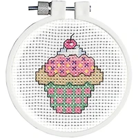 Janlynn® Kid Stitch Cupcake Counted Cross Stitch Kit