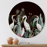 Designart - Chinoiserie With Birds and Peonies III