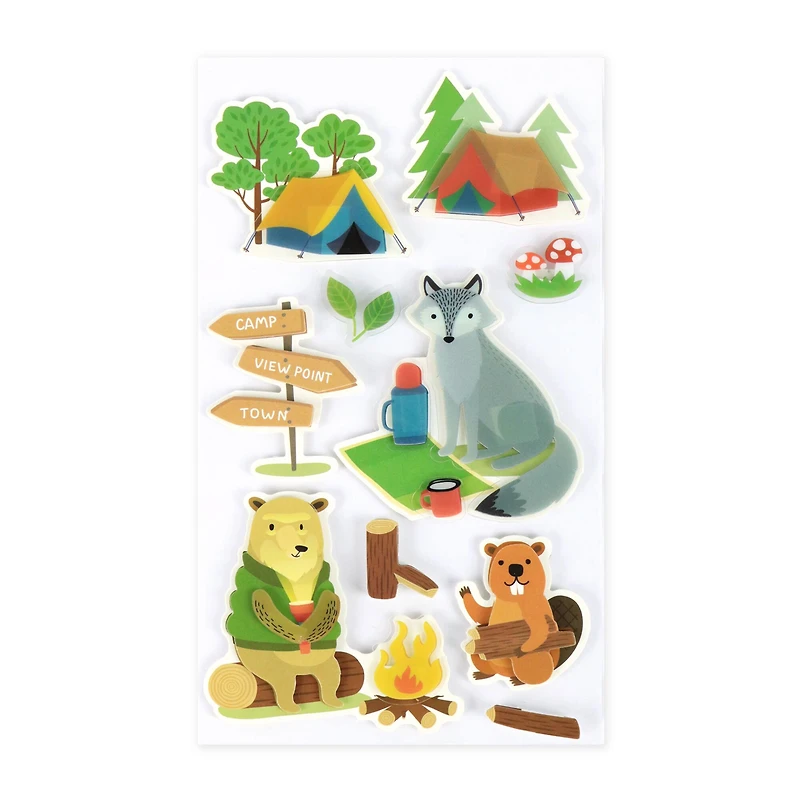 Animal Camper Stickers by Recollections™