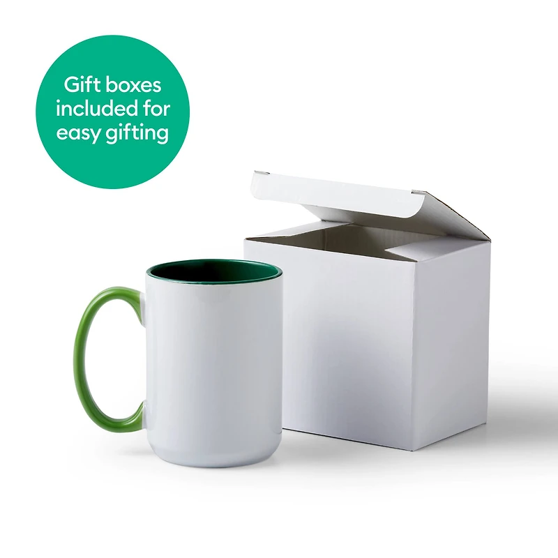 Cricut® Blank Beveled Ceramic Mug