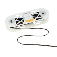 1/4" Gray Faux Leather Trim by Celebrate It®