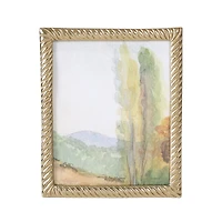 8" x 10" Gold Metal Rope Tabletop Frame, Atelier by Studio Décor®