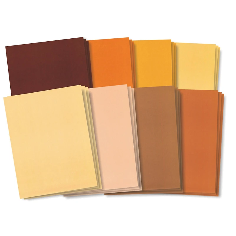 Roylco® Skin Tone Craft Paper, 3 Packs of 48