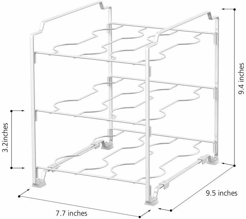 NEX™ Kitchen Wrap Organizer Rack