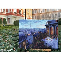 Merejka Paris Evening Deja Vu Counted Cross Stitch Kit